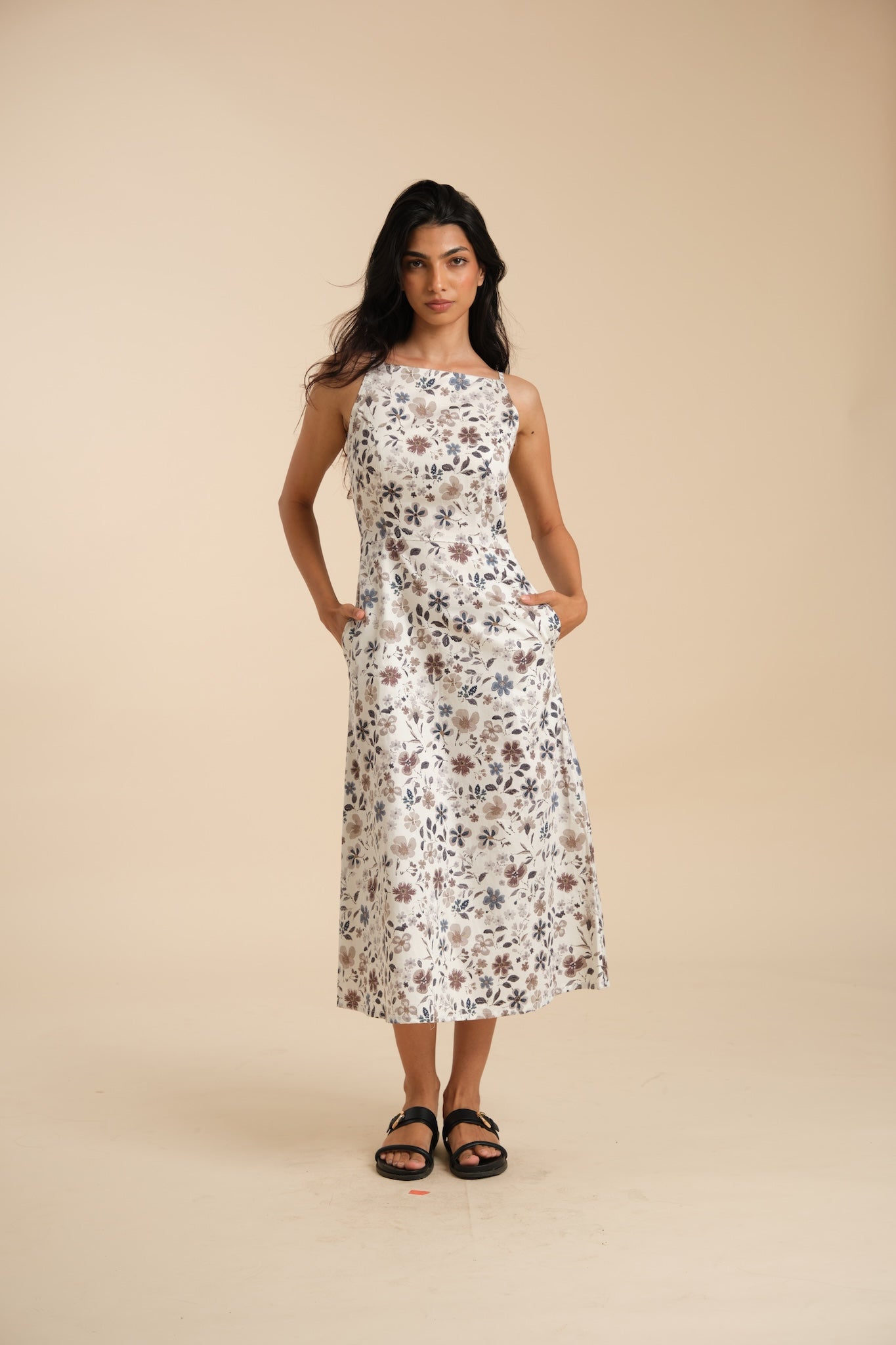 Dress - A Line - Printed