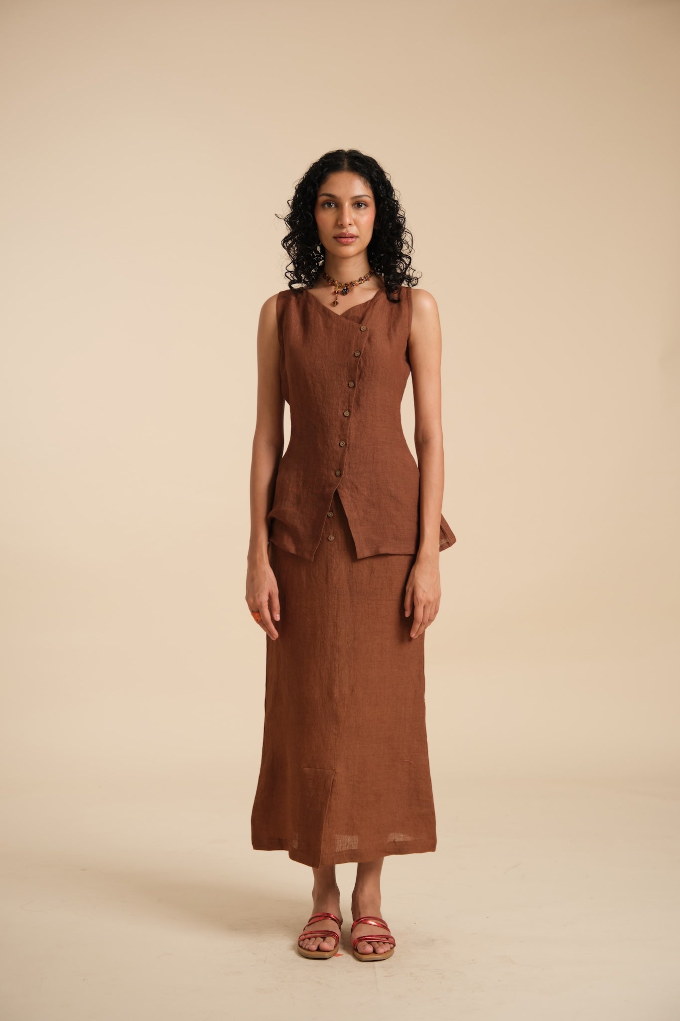 Cord Set (Skirt + Top)