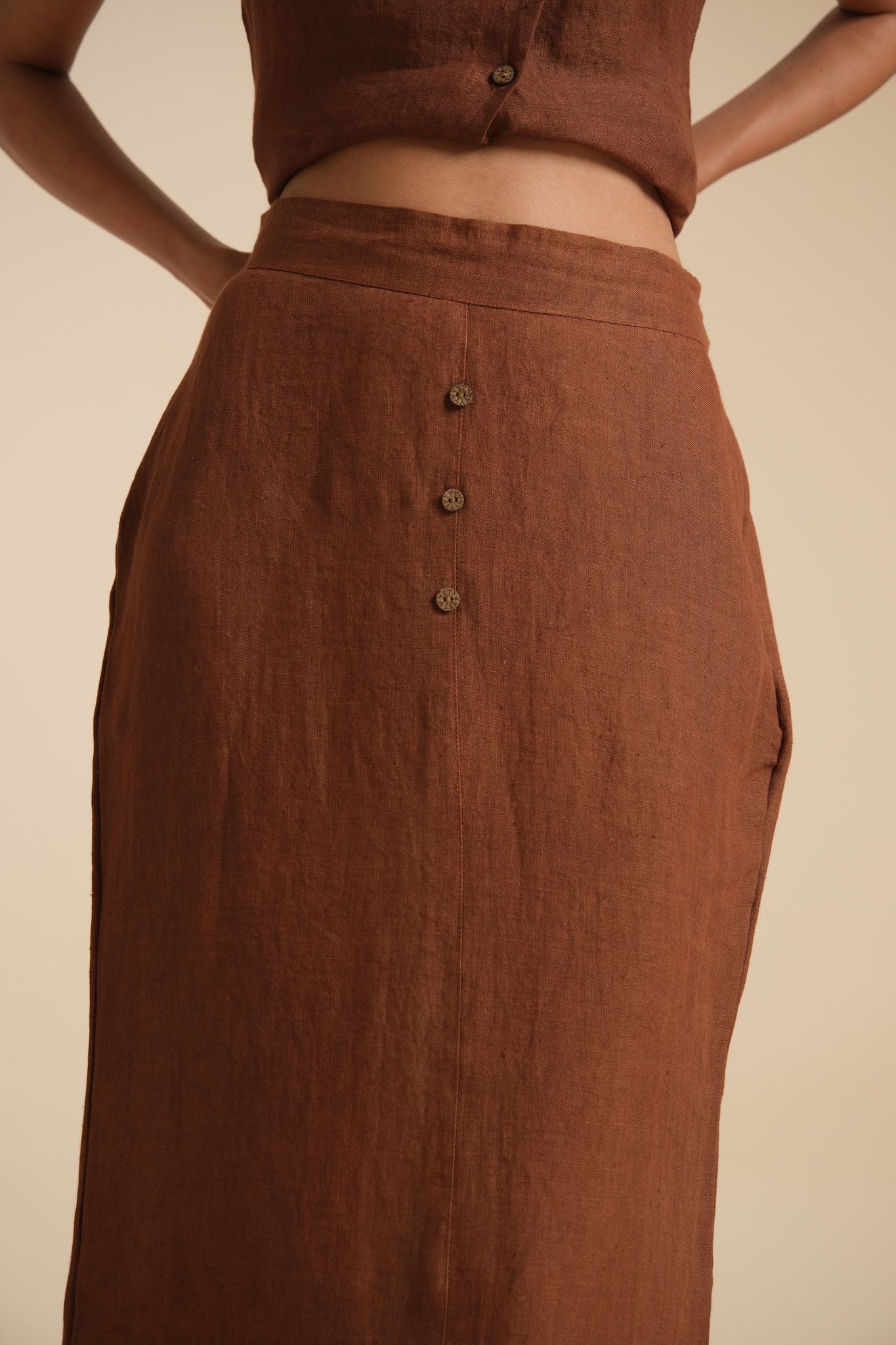 Cord Set (Skirt + Top)