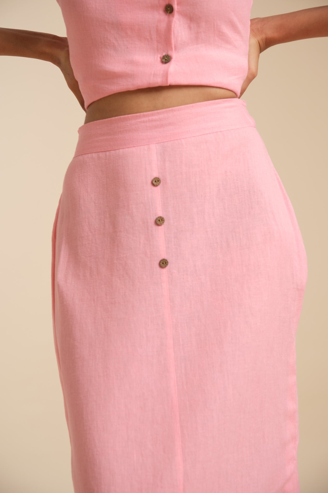 Cord Set (Skirt + Top)