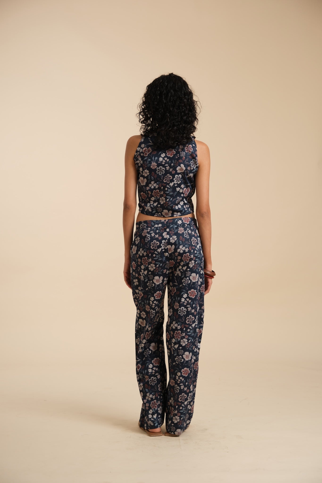 Cord Set (Pant + Top) - Printed