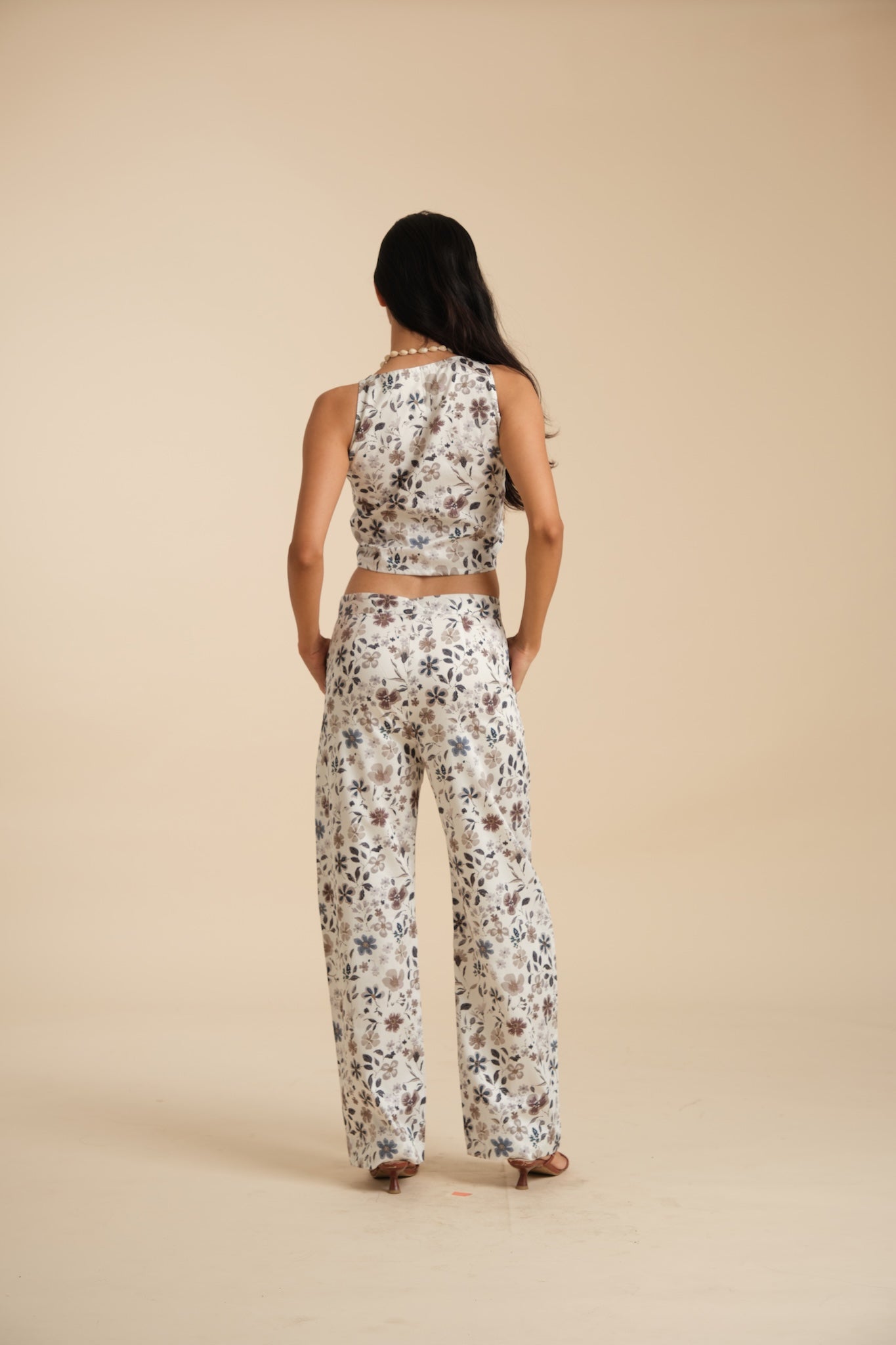Cord Set (Pant + Top) - Printed