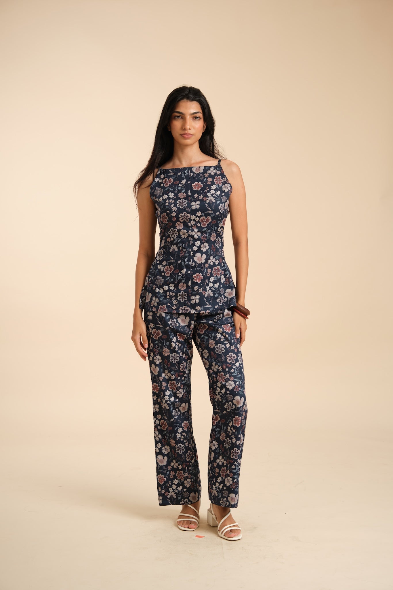 Palazzo Cord Set - Printed