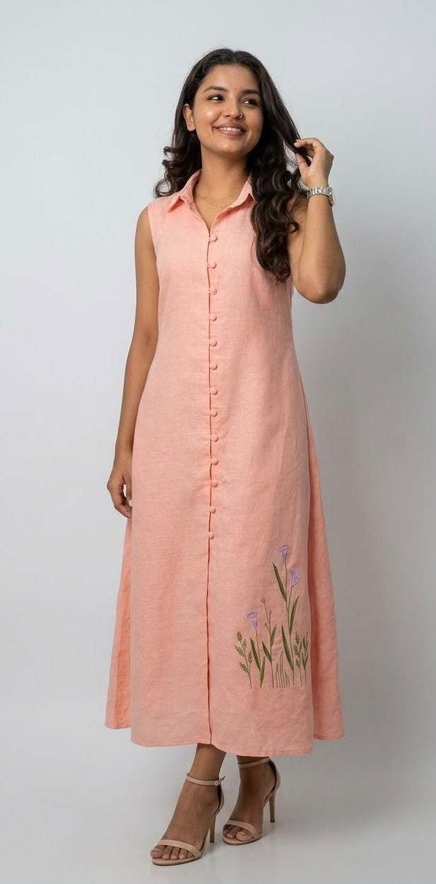 Linen Frock - B1-018