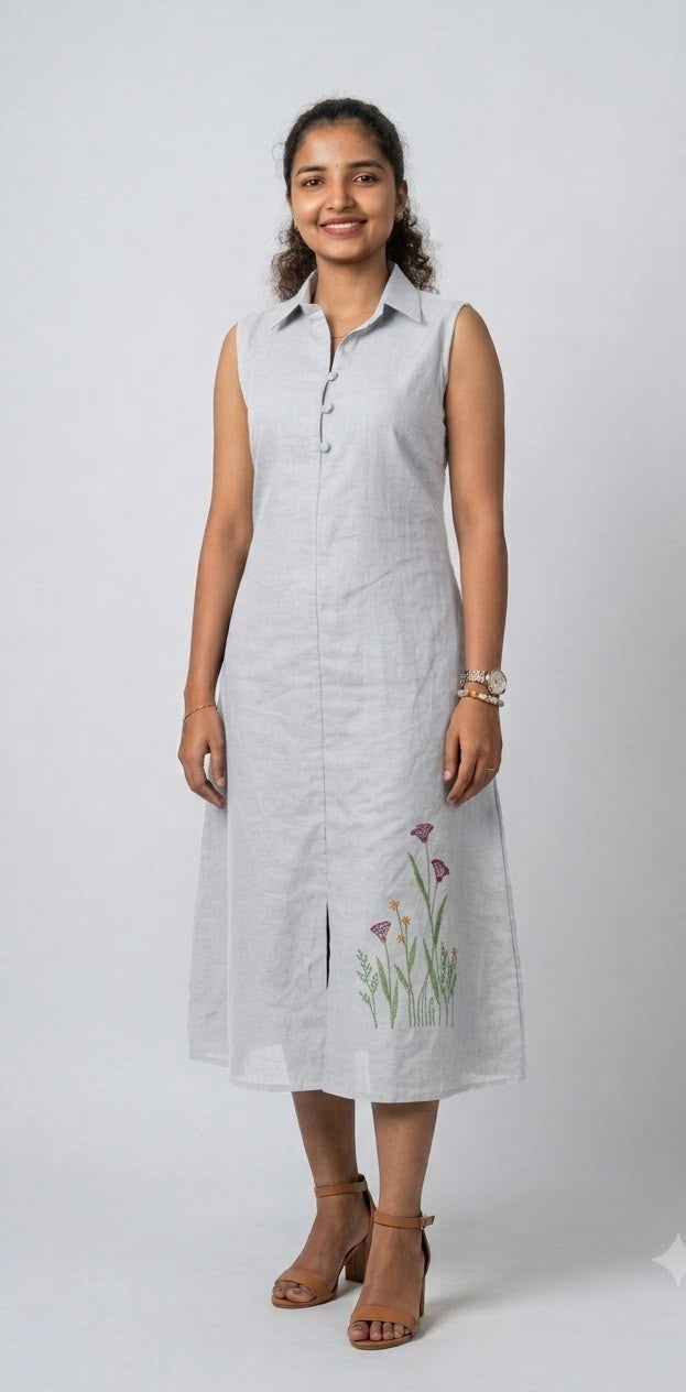 Linen Frock - B2-040