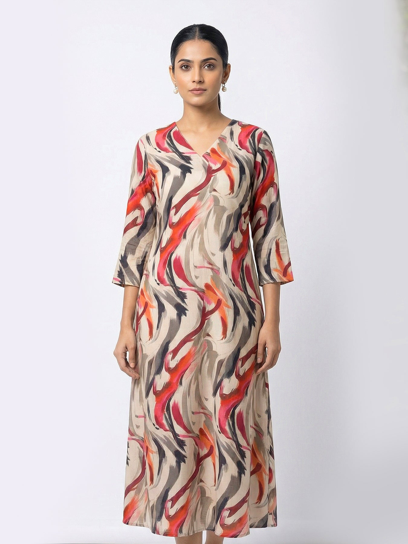 Straight cut kurti Linen