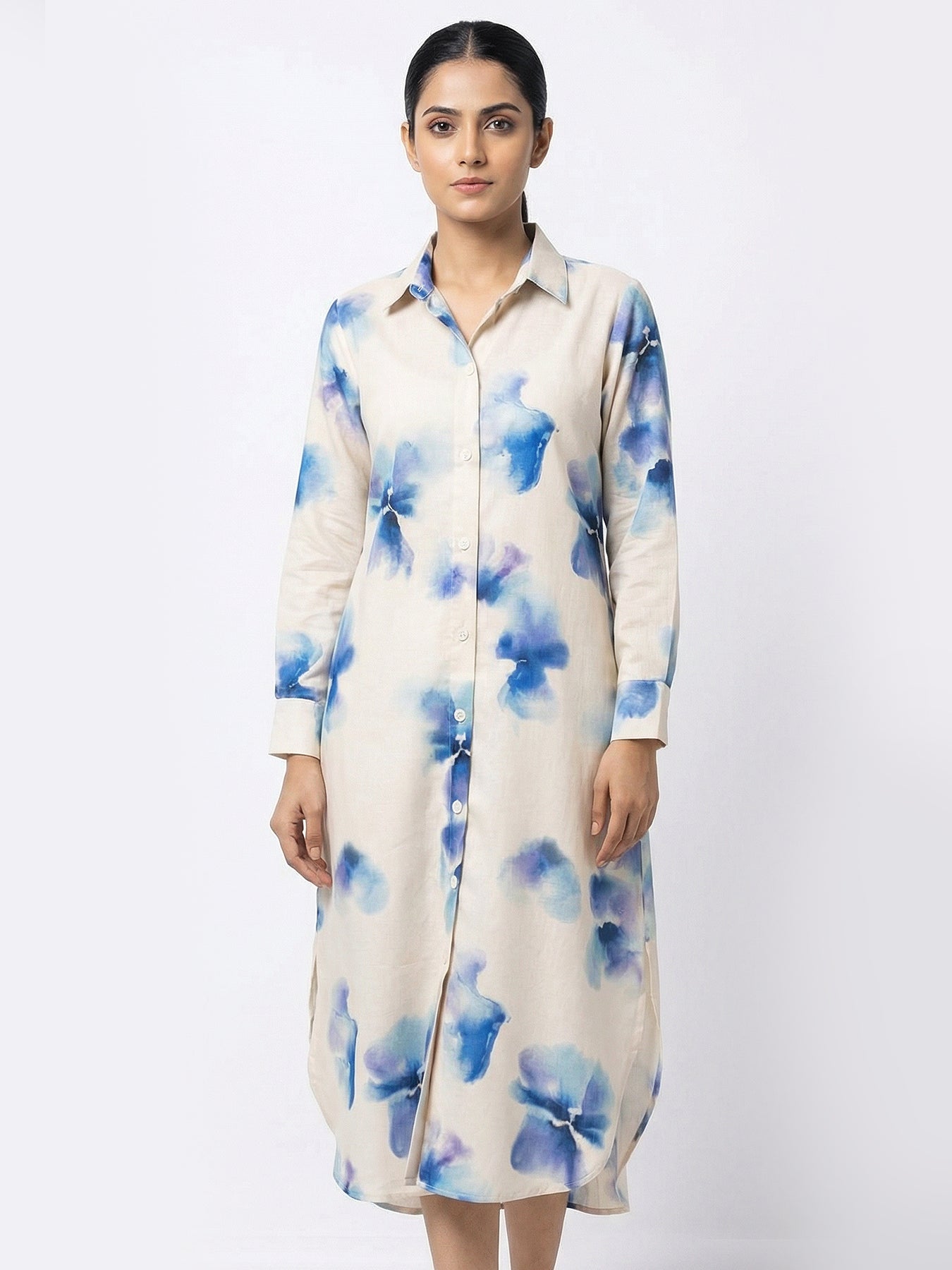 Shirt Dress-Linen
