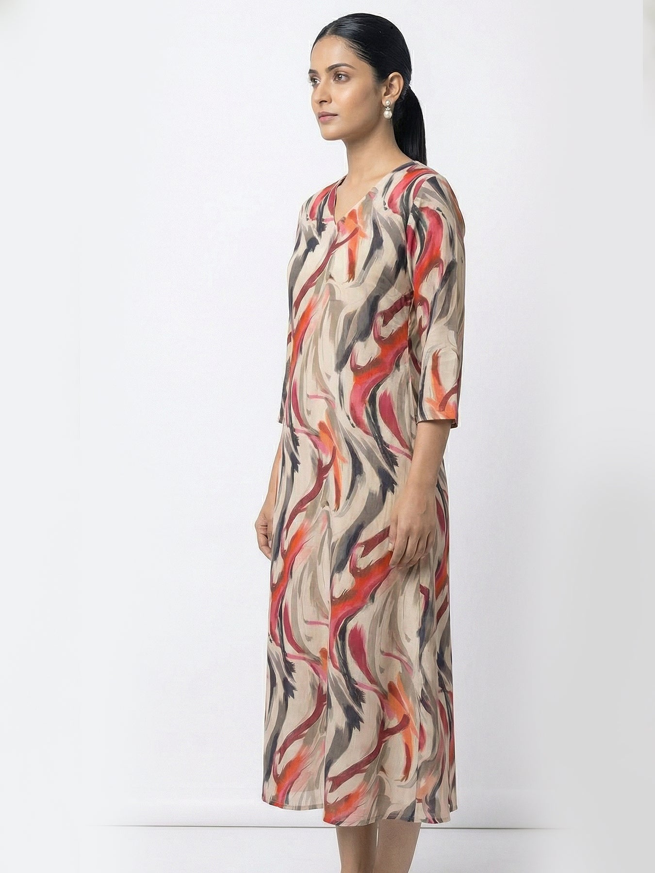 Straight cut kurti Linen