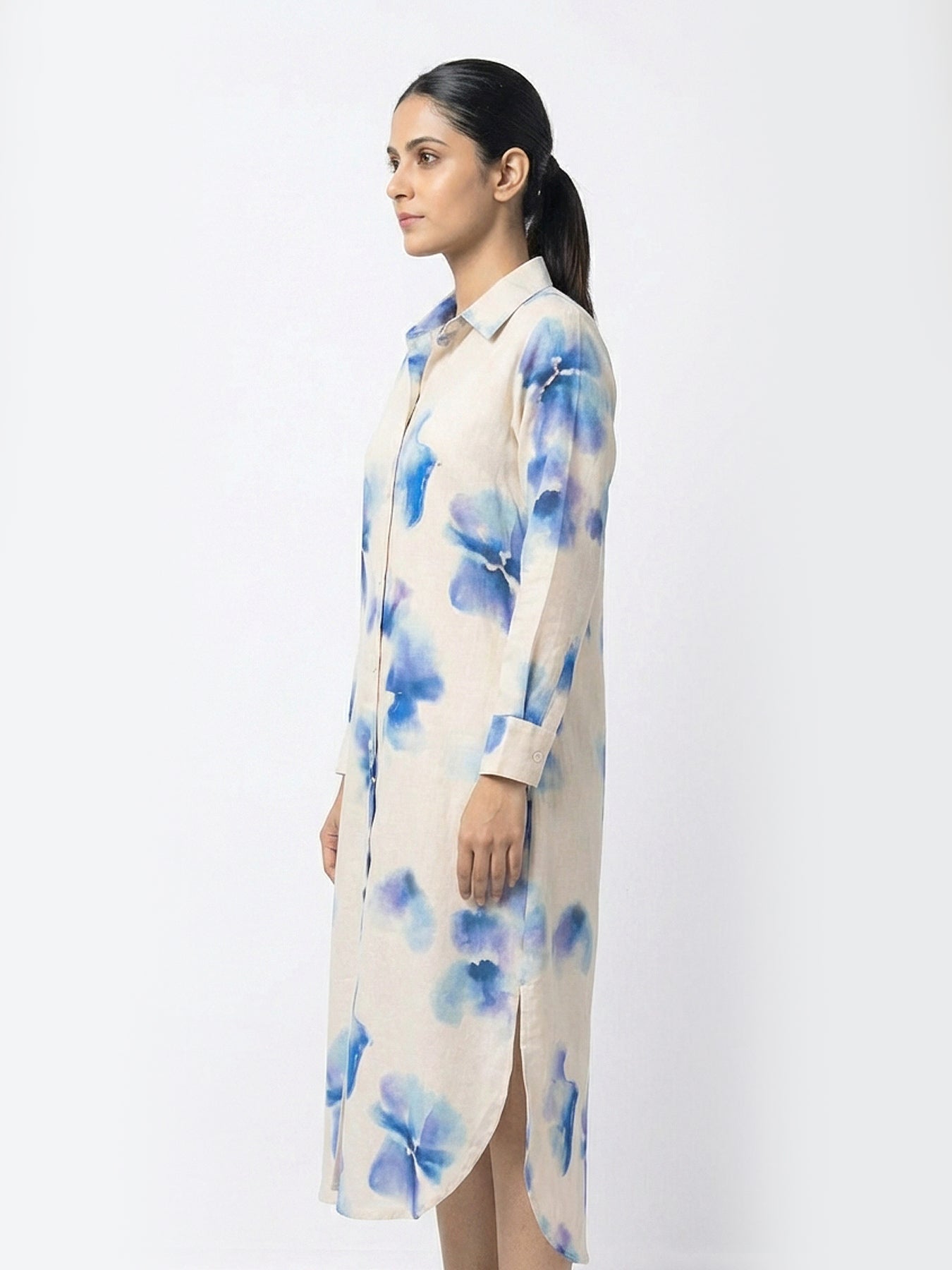 Shirt Dress-Linen