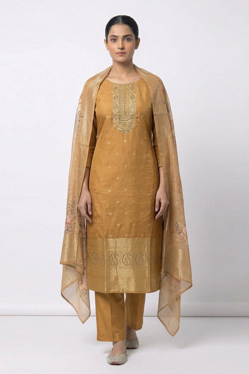 Premium Embroidered Salwar Suit Dress Material