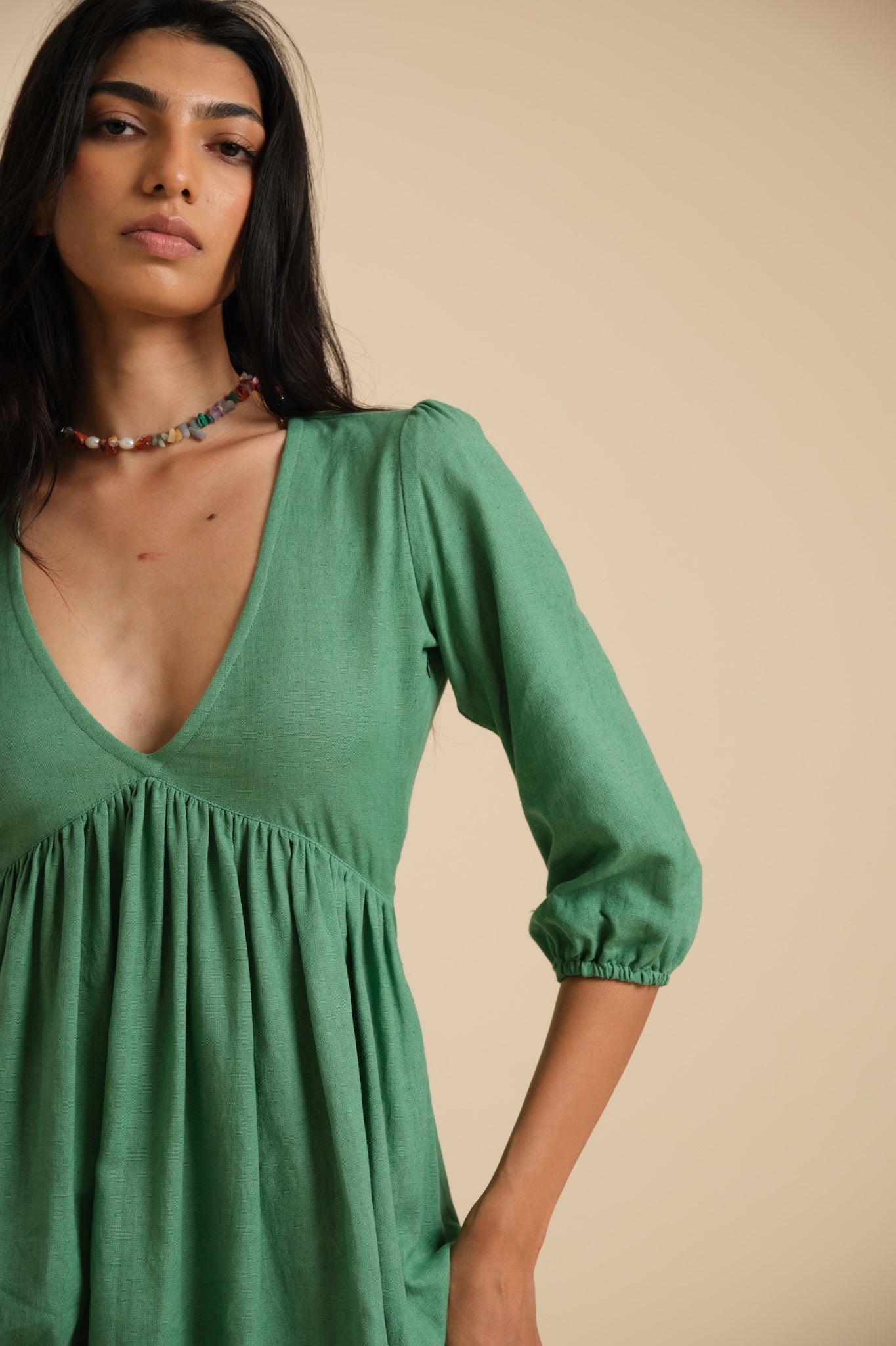 Puff Sleeve Dress