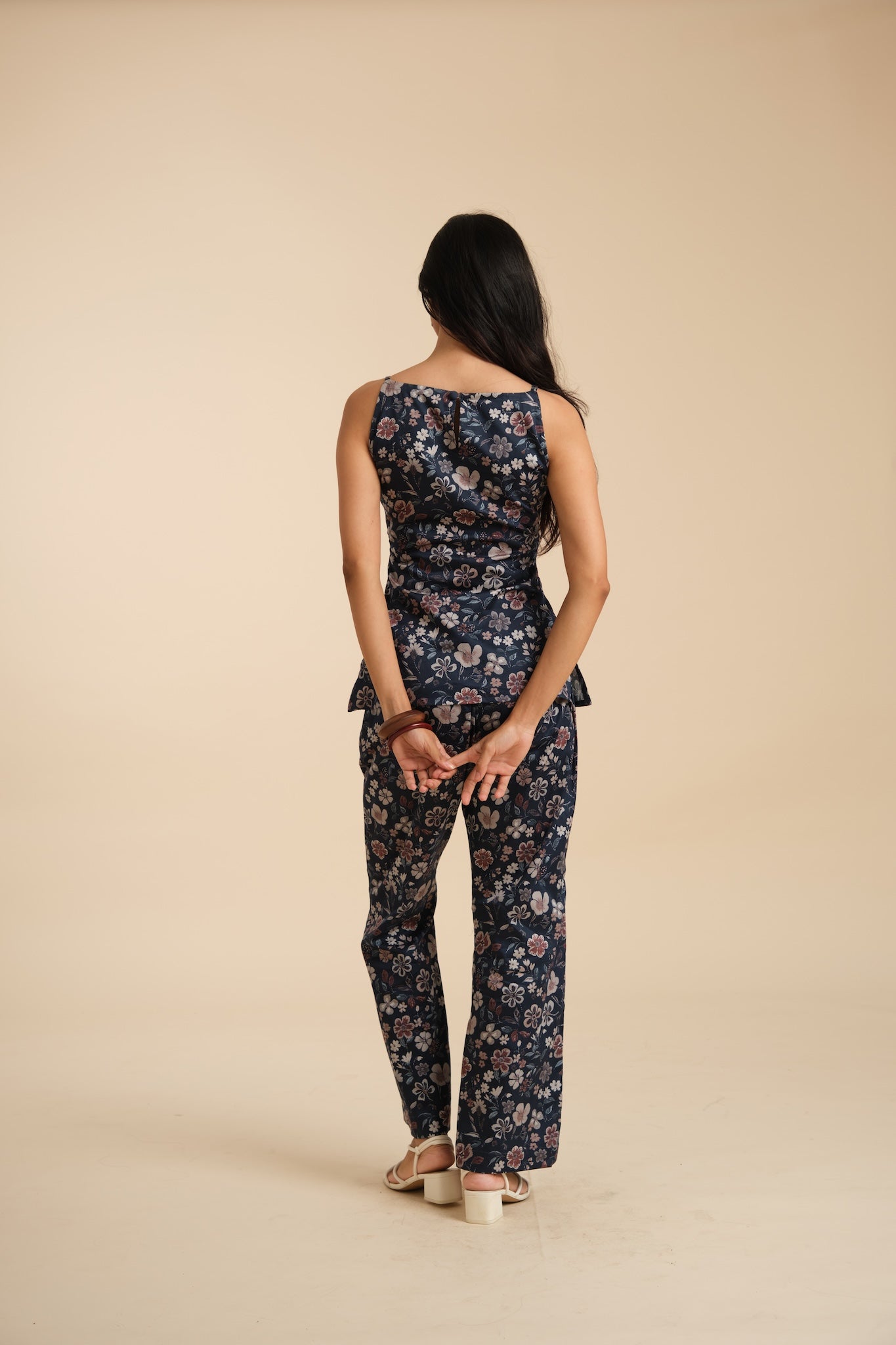Palazzo Cord Set - Printed