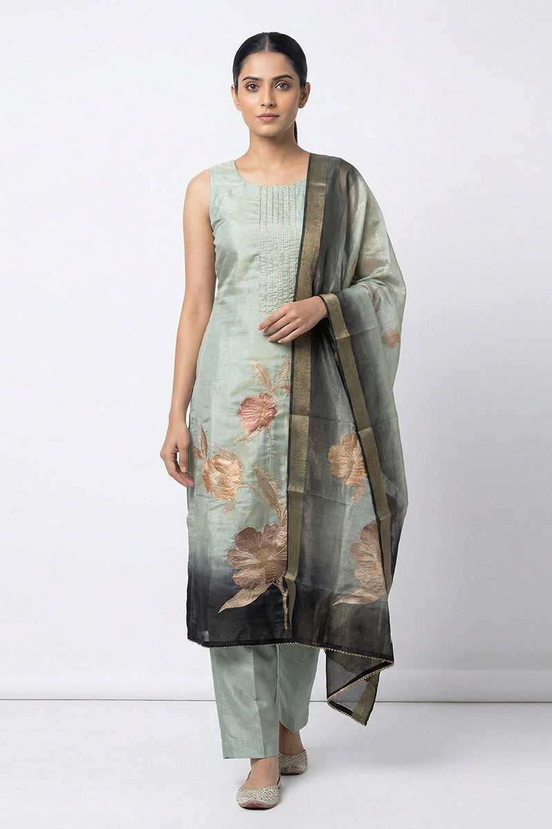 Premium Floral Printed Salwar Suit Dress Material